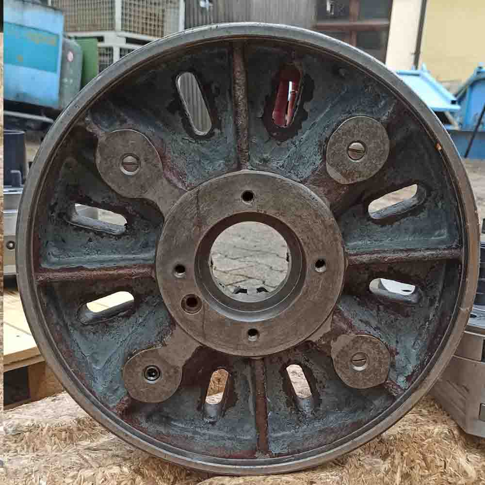 JuS Planscheiben 4 Backenfutter 400 - 4 – Bild 2