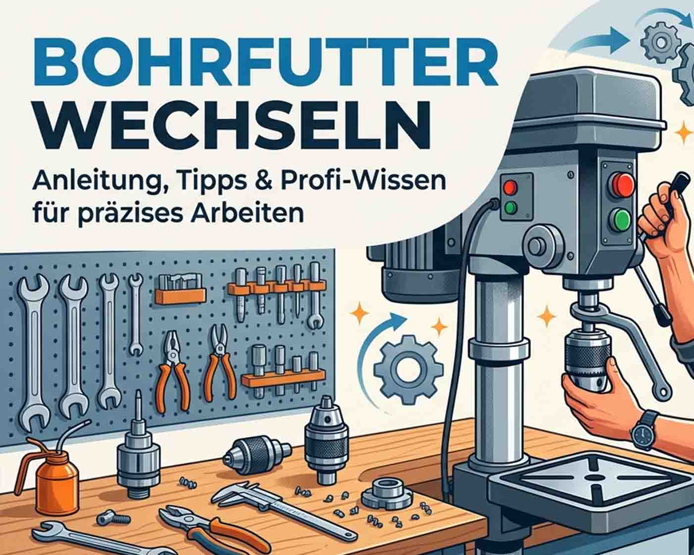 Bohrfutter wechseln
