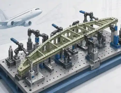 Spannvorrichtung Flugzeugbau