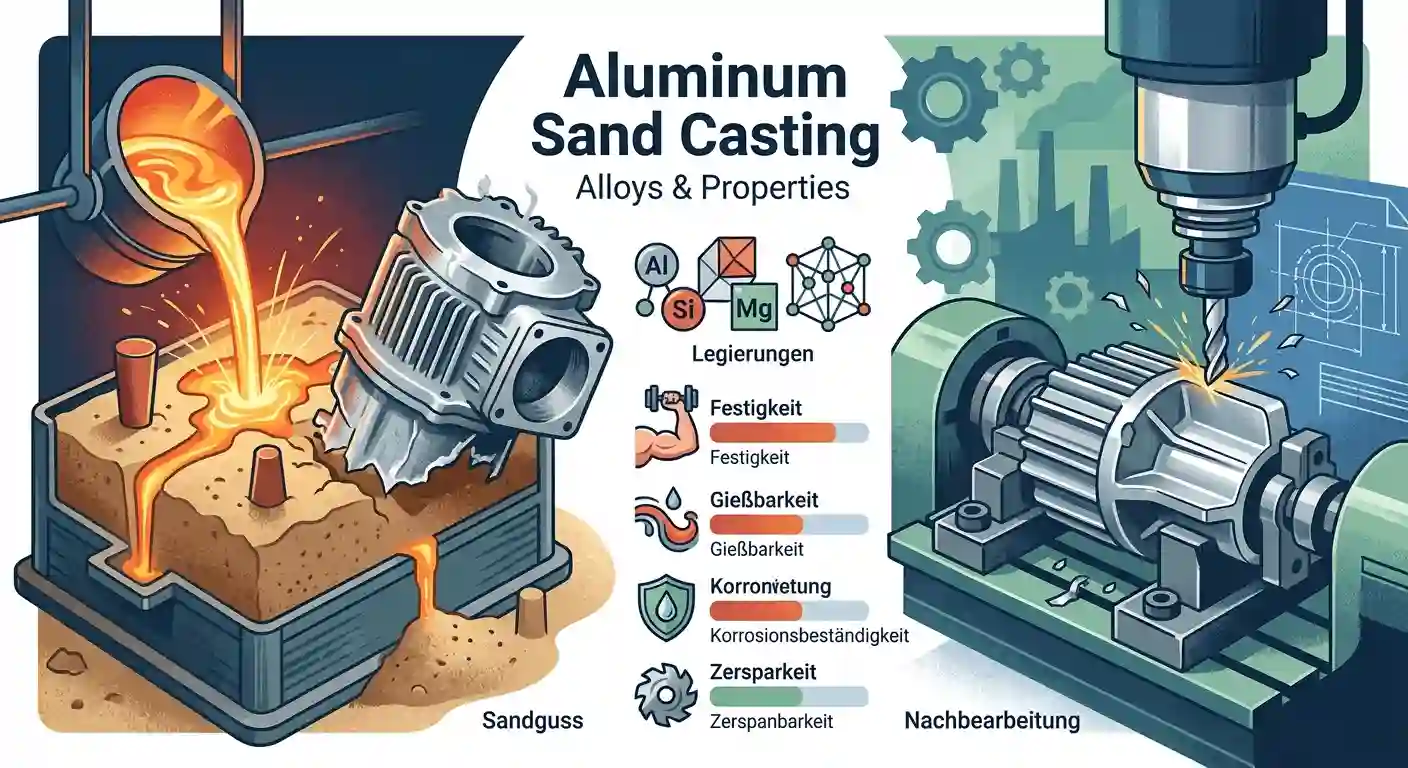 aluminium sandguss legierungen