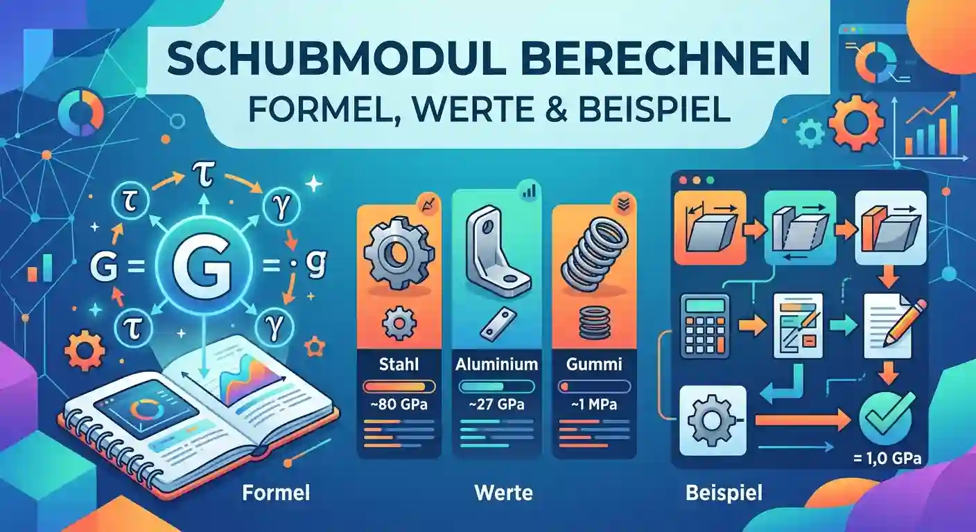 schubmodul berechnen