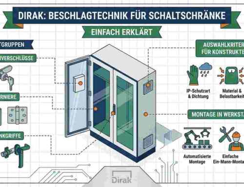 Dirak: Beschlagtechnik für Schaltschränke
